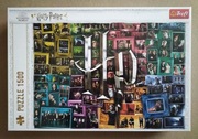 Nowe, zafoliowane Puzzle Trefl 1500 Harry Potter Wizarding World