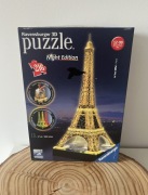Puzzle 3D Wieża Eiffla nocą ravensburger