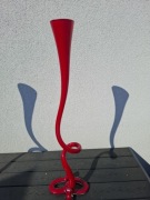 Wazon szklany wysoki 80 cm 