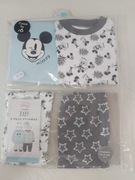 2pak bluzka+spodenki piżama dziecięca 0-3mies NOWE