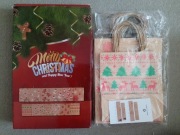 Zestaw swiateczny, torebki 24szt 