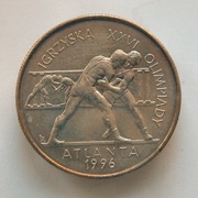 2 złote IGRZYSKA XXVI OLIMPIADY ATLANATA 1995
