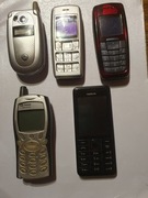 Zestaw telefonów na części Motorola v500,Nokia 1600,Sagem MW3026 