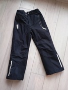 Spodnie narciarskie Cool Club Smyk r.110 – czarne, ocieplane, IDEALNY STAN