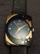 Damski zegarek Omax Crystal Quartz pozłacany 