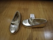 Balerinki dziewczęce złote 5.10.15 roz. 28