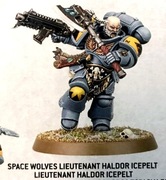 HAROLD ICEPELT LIEUTENANT SPACE WOLVES WARHAMMER 40K RAMKI