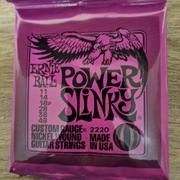 Struny do gitary elektrycznej Ernie Ball, Harley Benton, Caye EW7500. 