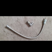 Przewód gazowy z kolankiem 