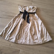 Złota sukienka VILA rozm. M. NOWA