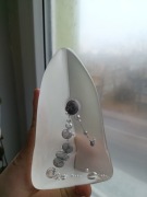 Ireneusz Kiżiński szkło artystyczne - Muzyka ciszy Średnia 