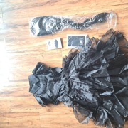 nowy strój Wednesday Addams na wzrost 130 cm