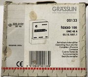 LICZNIK GODZIN PRACY GRASSLIN TAXXO 100