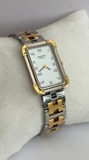 Hermes Croisiere Tank, oryginalny zegarek damski luksusowy