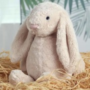 Maskotka pluszak króliczek dla dzieci 45cm