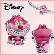 Srebrny Nowy Charms do bransoletki modułowej - Kot z Cheshire