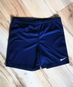Nike oryginalne spodenki gimnastyczne, granatowe, XL, 158-170cm, 13-15 lat