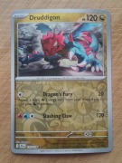 REVERSE HOLO Druddigon 115/159 Karta POKEMON TCG S&V Journey Together