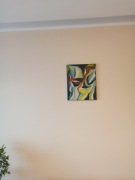 Obraz olej na płótnie "Arlekin"