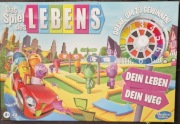 Hasbro Das Spiel des Lebens Gra w Życie Niemiecka F0800 KOMPLET