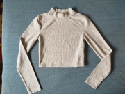 Bluzka krótka z długim rękawem 