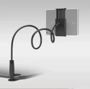 Uchwyt na tablet do łóżka giętkie ramię 360° klips 4–11” 