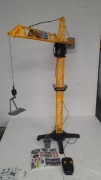 DICKIE TOYS Duży żuraw DŹWIG GIGANT 100 CM Z dźwiękiem Sterowany