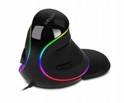 Mysz ergonomiczna przewodowa Delux M618 PLUS RGB