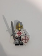 5 Figurek rycerzy krzyżowców - templariuszy kompatybilne z Lego, Cobi