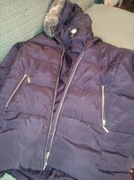 Kurtka damska fioletowa ciemna Carry casual + niebieska bardzo ciepła 