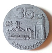 Medal KWK Borynia  35 lat