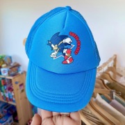 Sonic czapka z daszkiem niebieska 54 53 z siateczka