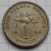 #2593 Malezja 1 ringgit 1996