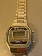 Rzadki model zegarka z czasów PRL Saxon Quartz