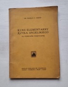 Kurs elementarny języka angielskiego na podstawie fonetycznej Arend 1930