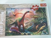 Puzzle Trefl 100 el Świat dinozaurów 16277