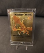Kolekcja Premium: Złote Karty Pokémon "Gold Metal Art"