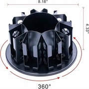 FlagShip Uchwyt stojak na kapsułki Nespresso 80 kapsułek karuzela