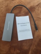 Czytnik kart SD 5 w 3 z aluminium