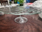 Szklany talerz do tortu ,ciasta
