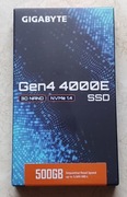 NOWY dysk SSD 500GB - Gigabyte Gen4 4000E (G440E500G) M.2 2280 NVMe PCIe