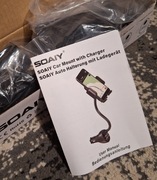 Wielofunkcyjny uchwyt samochodowy 3-w-1 ( ładowarka) 