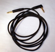 Kabel JACK JACK 6.3mm PROSTY KĄTOWY NEUTRIK 3m