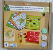 Zestaw Gier Elefun klasycznych 15w 1 z drewnianymi akcesoriami