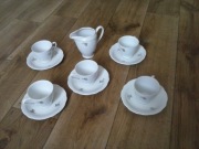 Ćmielów serwis zestaw kawowy PRL