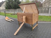Kurnik kur drewniany ocieplony kacznik 6-8 kur SOLIDNY MASYWNY