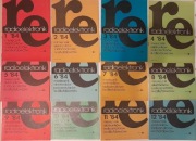 Radioelektronik 1984 zestaw 12 numerów RE 84-1
