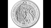 moneta platyna lion of england