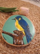 Obrazek malowany ręcznie na drewnie-Andagra