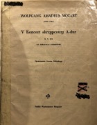 Mozart,V koncert skrzypcowy A-dur